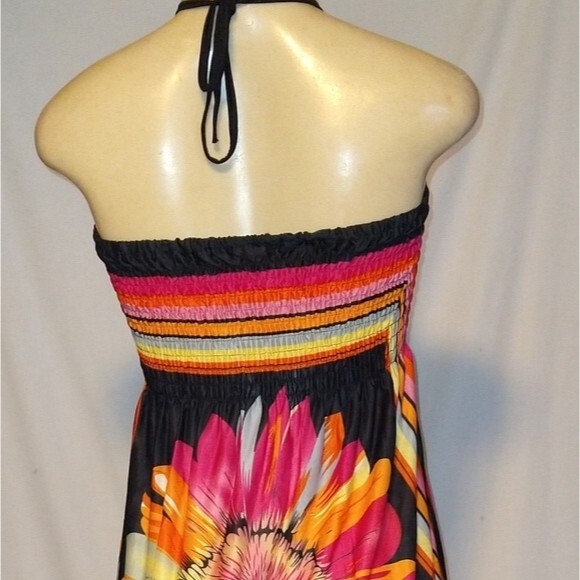 Black Bohemian Dress - Picture 3 of 12